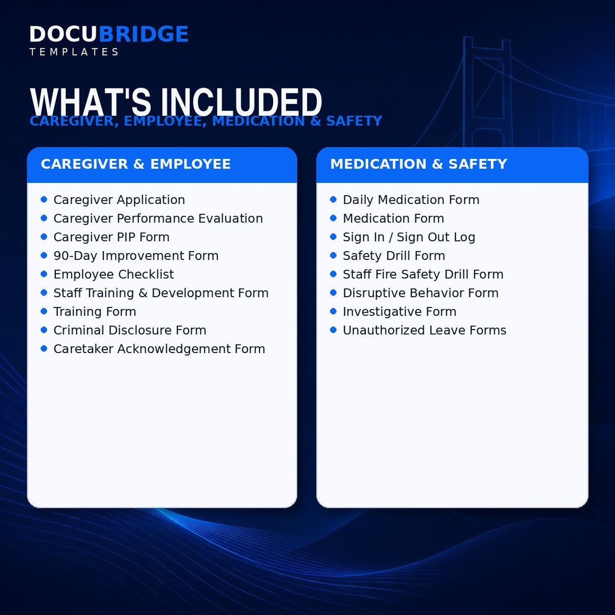 Home Care Agency Forms Bundle – 40+ Caregiver, Client & Business Templates
