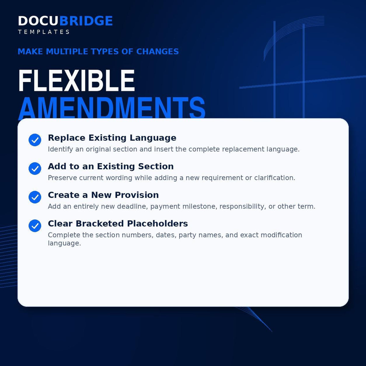 Contract Addendum Template | Editable Legal Amendment (PDF/Word Template)