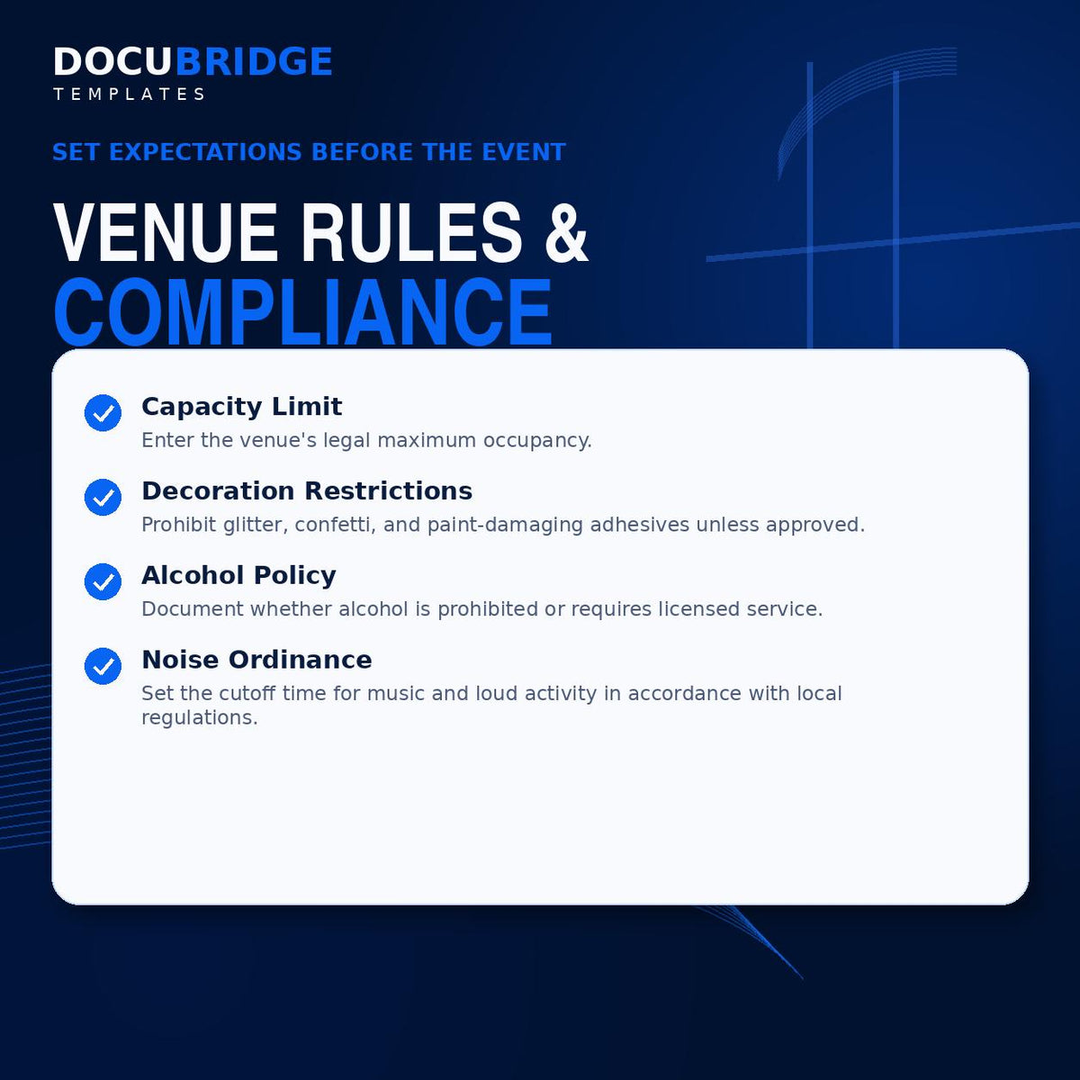 Venue Hire Agreement Template | Event Space Rental Contract (PDF Download)