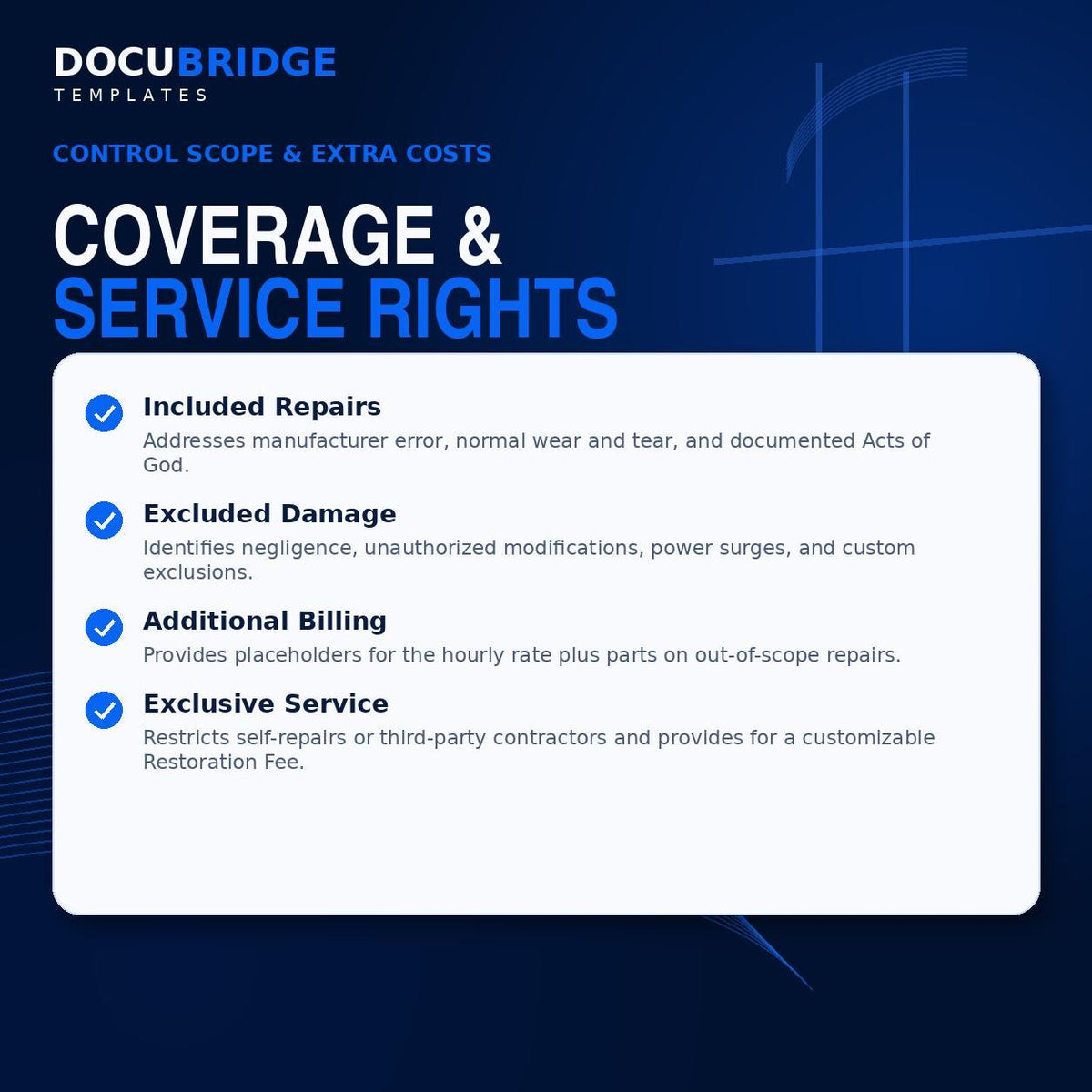 Equipment Maintenance Agreement Template | Service Level Agreement (SLA) (Digital Download)