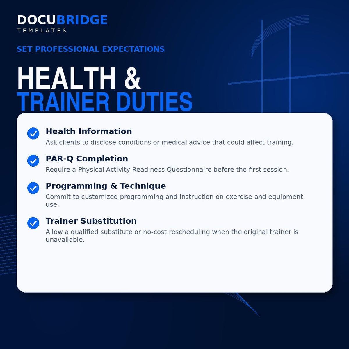 Personal Trainer Agreement Template | Fitness Coaching Contract (Printable)