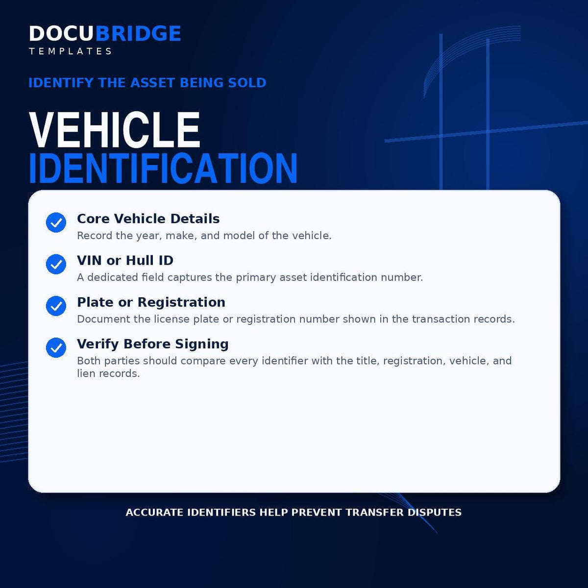 Vehicle Bill of Sale Template – Car, Truck & SUV Sale Agreement with Odometer, VIN , Notary | PDF