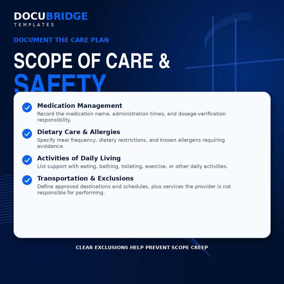 Elder Care Agreement Template – Senior Caregiver Contract, In-Home Care & Private Care Service Agreement | PDF
