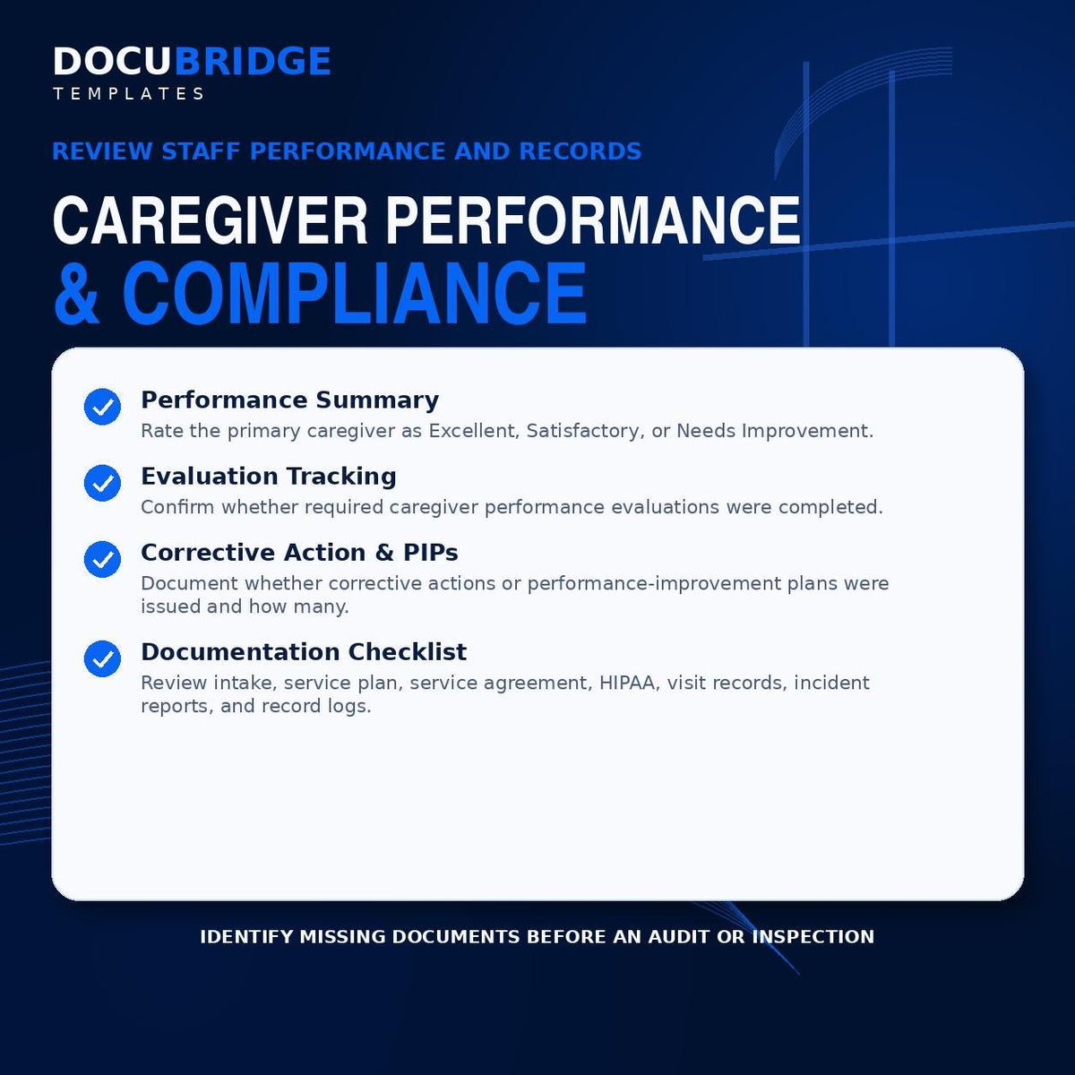Home Care Annual Summary Log Template – Client Review, Caregiver Performance, Incident & Compliance Tracking | PDF and Word