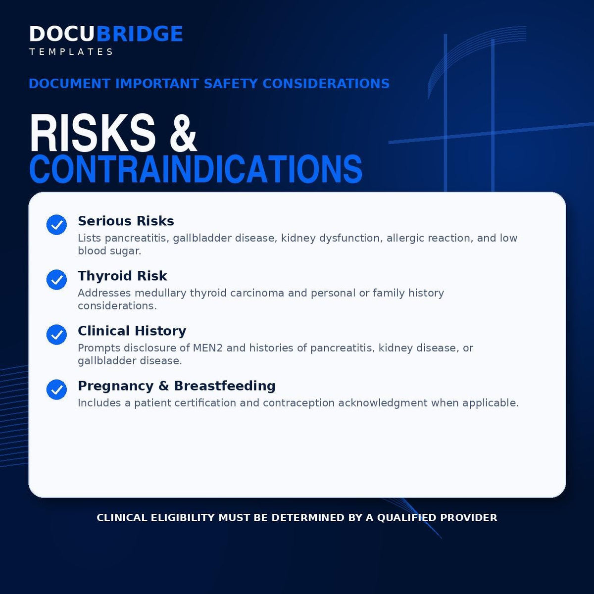Semaglutide Consent Form Template – GLP-1 Weight Loss Injection, Patient Informed Consent & Medical Spa Form | PDF and Word
