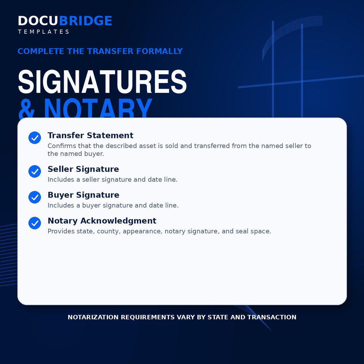 Motorcycle Bill of Sale Template – Bike Sale Agreement, VIN, Odometer, As-Is & Notary Form | PDF and Word