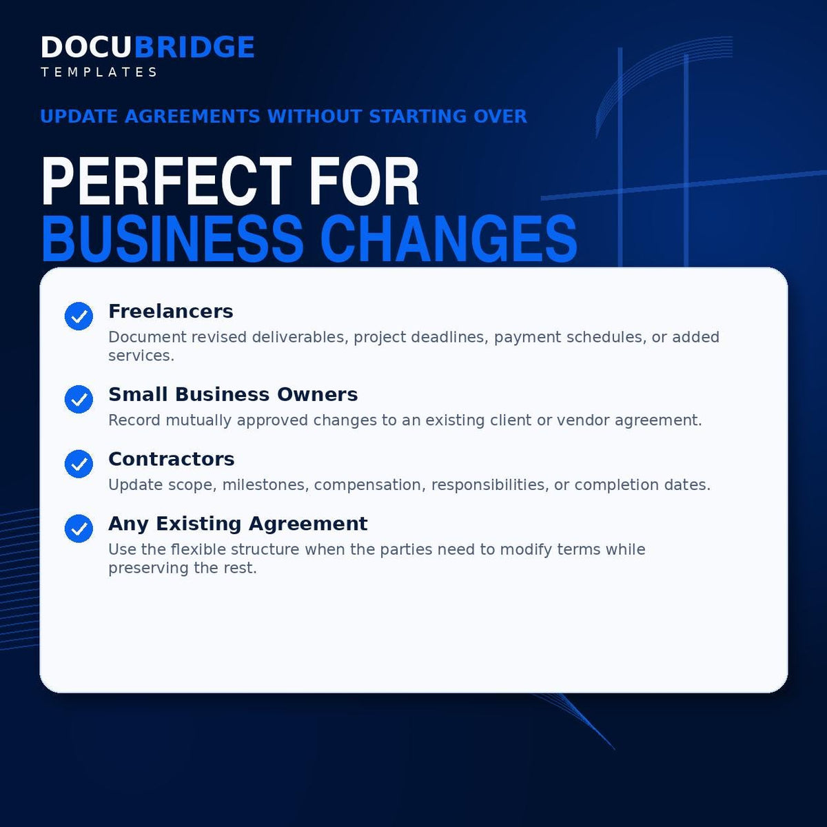 Contract Addendum Template | Editable Legal Amendment (PDF/Word Template)