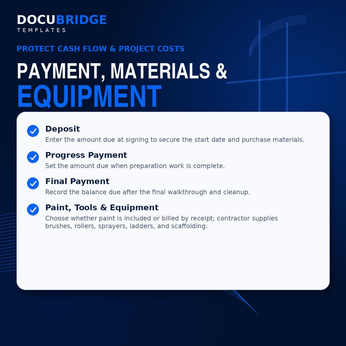 Painting Services Agreement Template | Painter Contract (Digital Download)