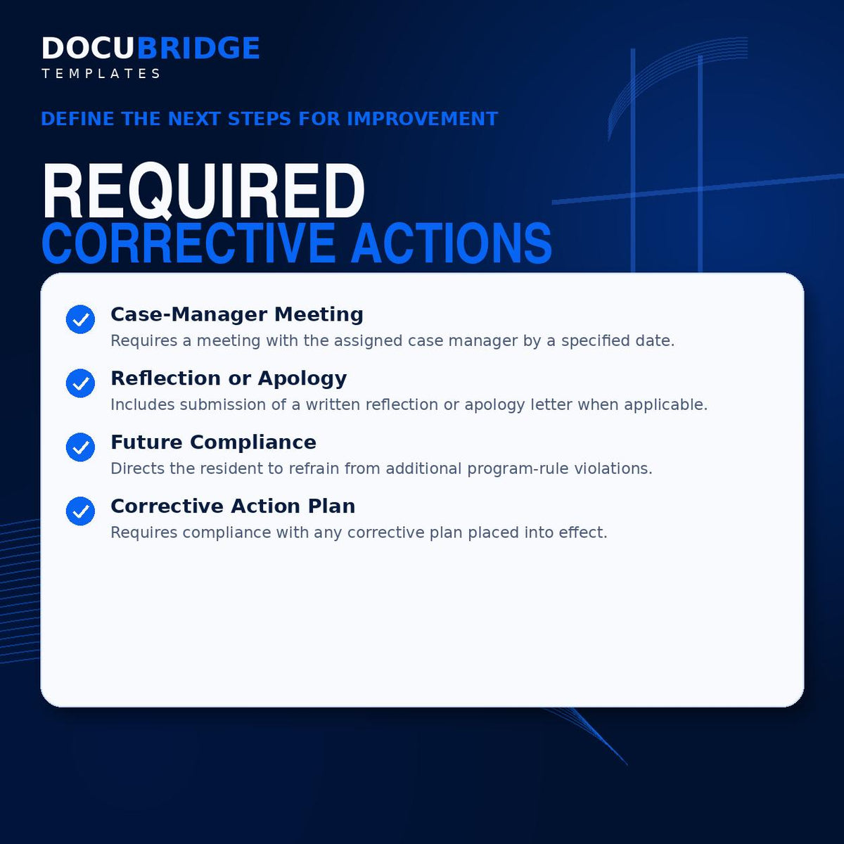 Strike Notice Letter Template for Independent Living Facility | Resident Violation Form PDF