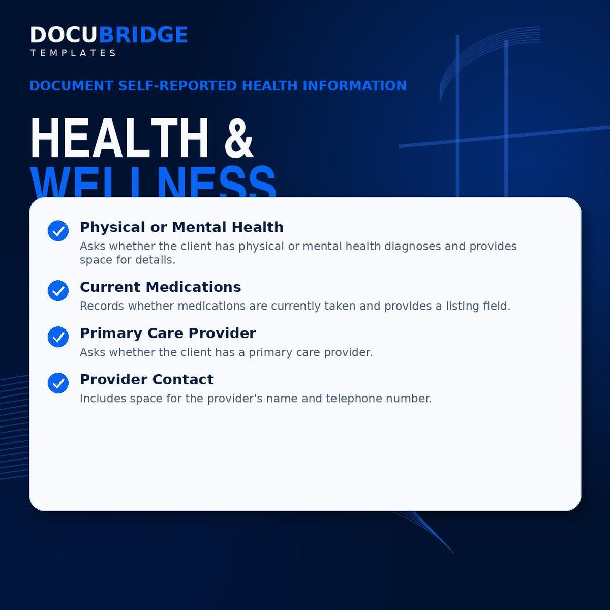 Resident Intake Form | Group Home and Independent Living Facility Admission Assessment Template | PDF & Word