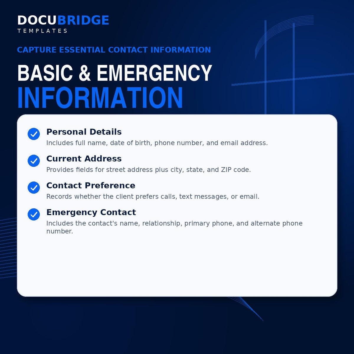 Resident Intake Form | Group Home and Independent Living Facility Admission Assessment Template | PDF & Word