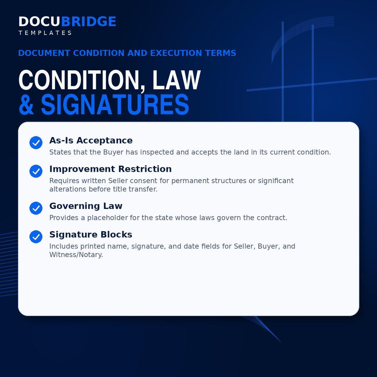 Land Contract Template | Owner Financing Agreement | Seller Financing Real Estate Contract | Word & PDF