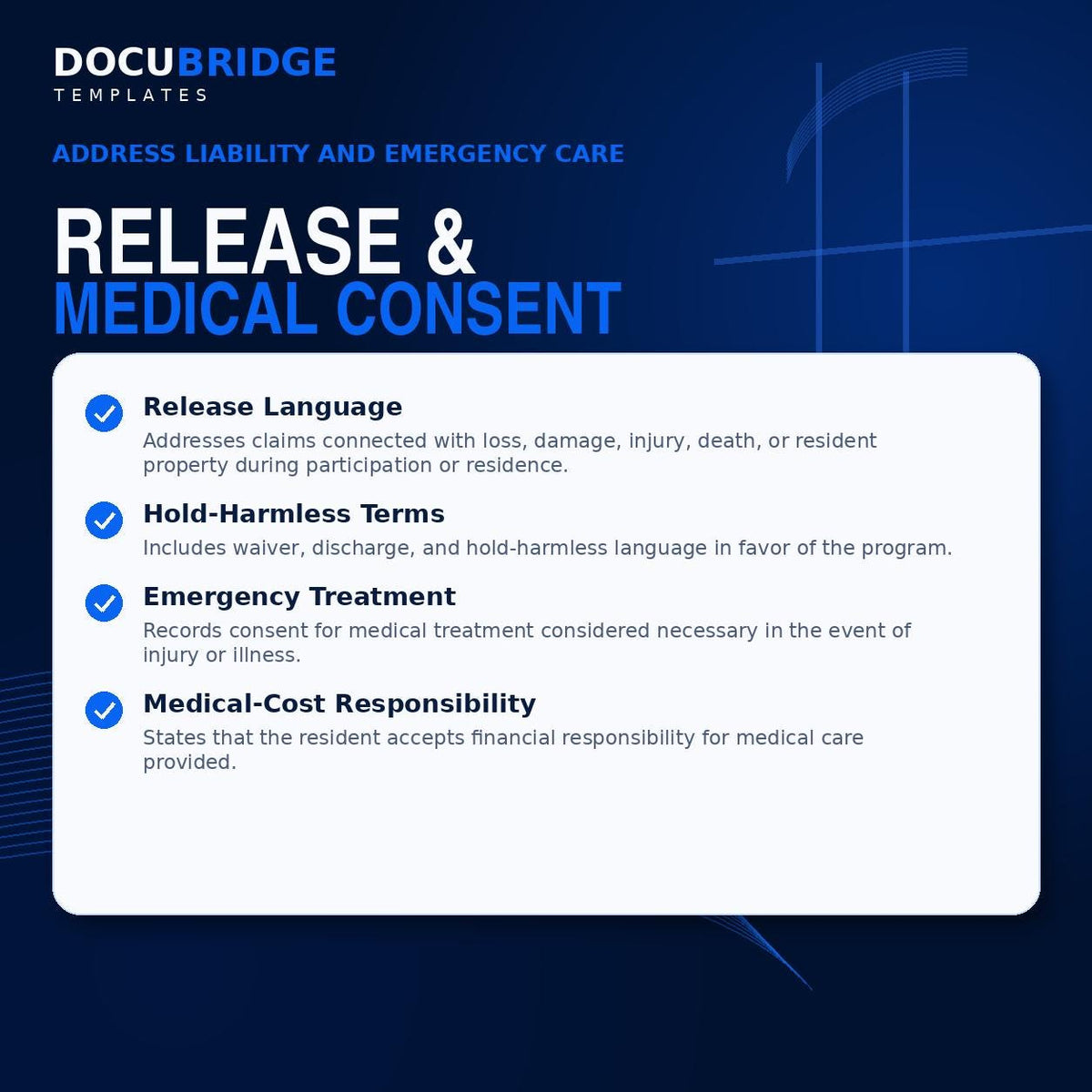 Release of Liability Waiver for Independent Living Facility | Risk Acknowledgment PDF Template