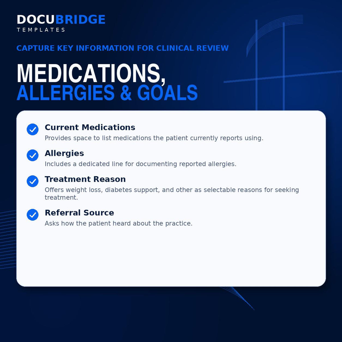 GLP-1 Patient Intake Form: Semaglutide & Tirzepatide Weight Loss Clinic PDF