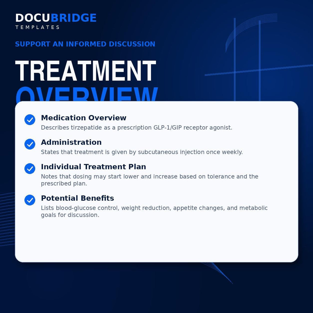 Tirzepatide Consent Form: GLP-1 Therapy Authorization PDF