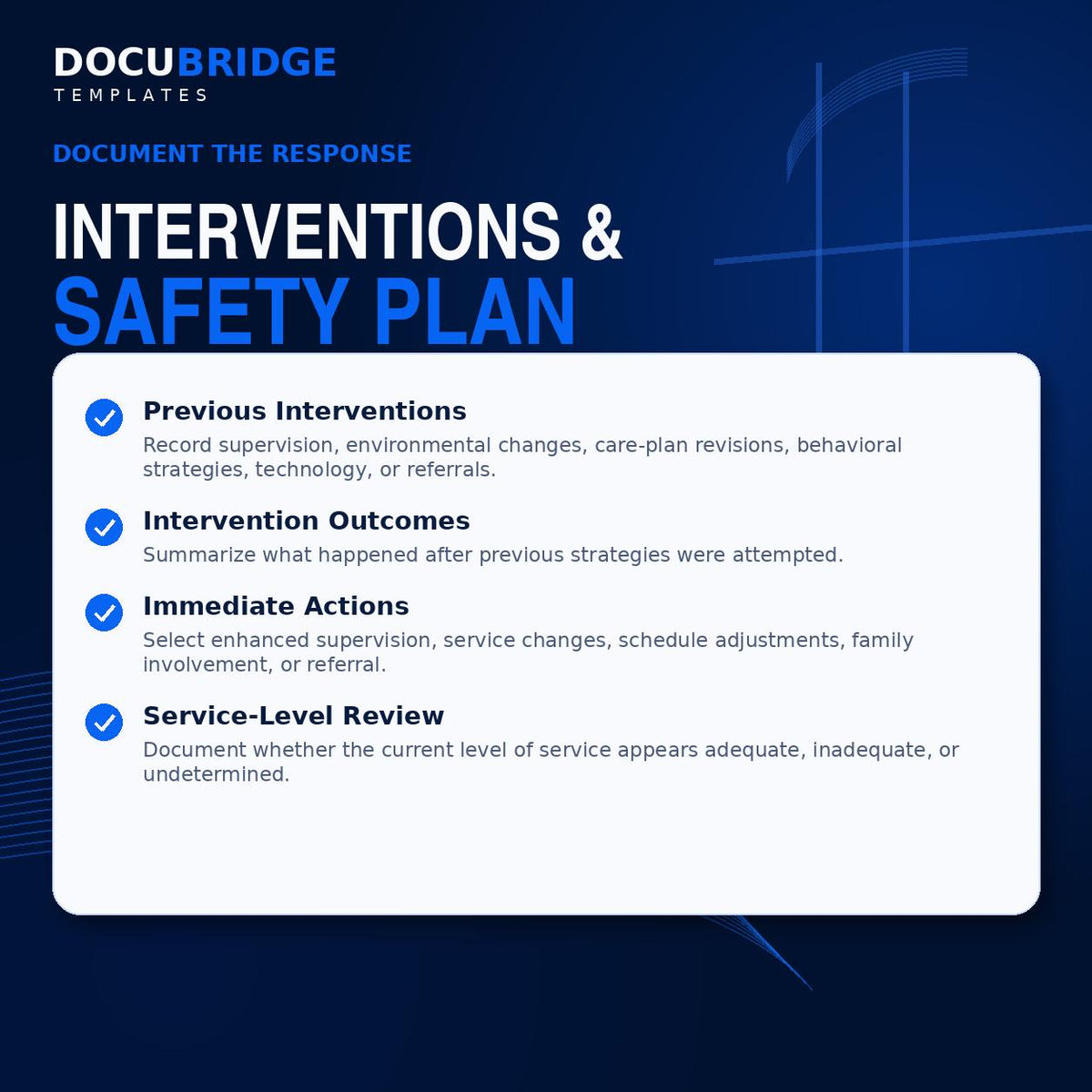 Continuous Unauthorized Leave Form Template | Elopement Risk Assessment (Digital Download)