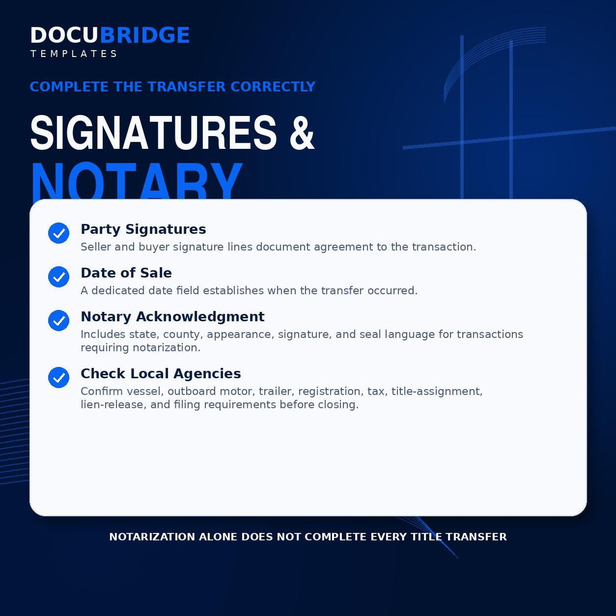 Boat Bill of Sale Template – Jet Ski & Watercraft Sale Agreement with Motor, Trailer | PDF