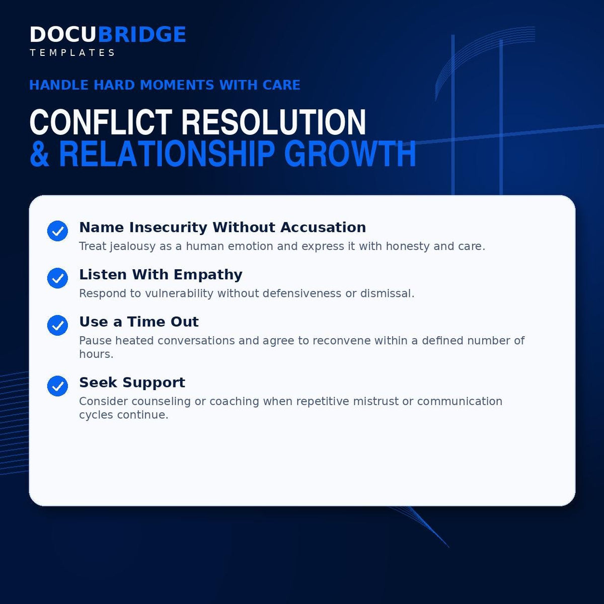 Monogamy Agreement Template – Couples Relationship Boundaries, Fidelity, Trust, Privacy & Communication Agreement | PDF and Word