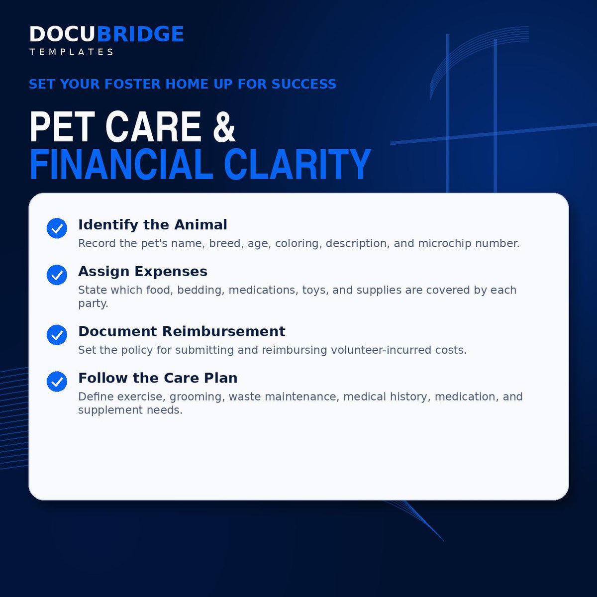 Pet Fostering Agreement Template | Animal Rescue Foster Contract | Shelter Volunteer Agreement | Pet Care, Veterinary, Liability Form